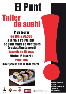 Taller de sushi